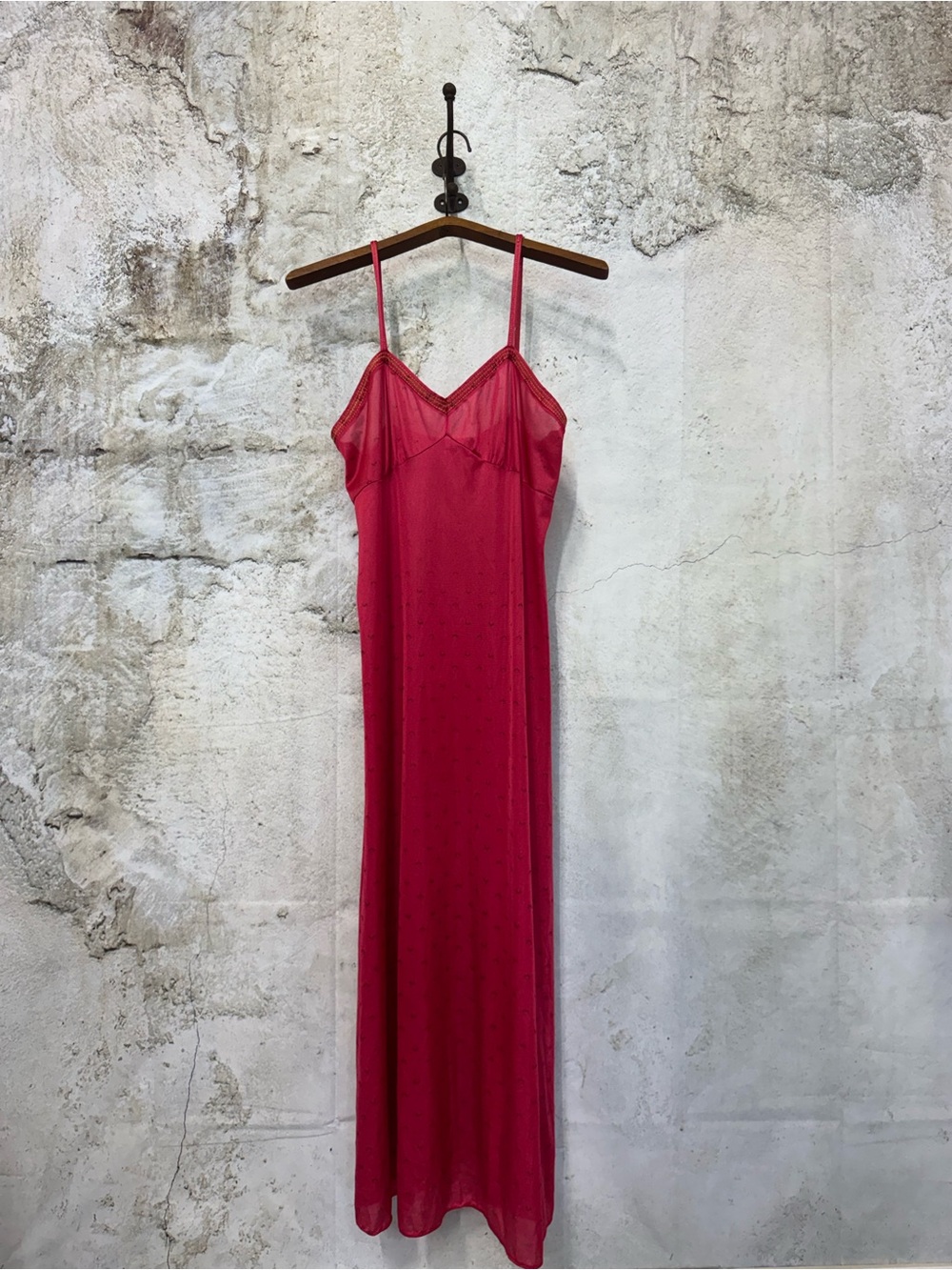 Women’s Red Slip Nightgown - Unbranded